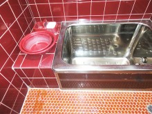 一歩目から暖かく安心安全を追求したクリナップアクリアバスへ交換 before8